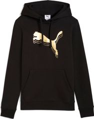 Puma Essentials Metallic Hoodie FL Damen Hoody