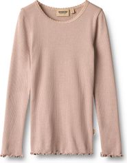 Wheat Rib T-shirt Long Sleeve Reese Mädchen Longsleeve für Freizeit und Outdooraktivitäten