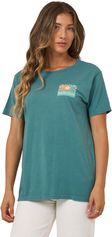 Salty Crew Rise AND Smile BF Tee Damen T-Shirt für sämtliche Outdoor Aktivitäten