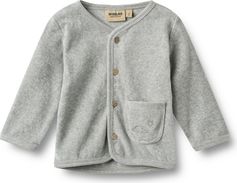 Wheat Sweat Cardigan Long Sleeve Toto Sky