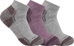 Carhartt Midweight Cotton Blend Low Cut Sock 3 Pair