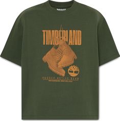 Timberland Mens #10061 Short Sleeve Graphic Tee Herren T-Shirt für sämtliche Outdoor Aktivitäten