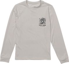 Salty Crew Surf Shark Boys LS Sunshirt Jungen Longsleeve für Freizeit und Outdooraktivitäten