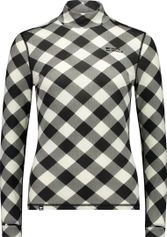 Mons Royale Womens Cascade Merino Base Layer Mock Neck Long Sleeve Damen Langlaufunterwäsche