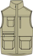 CMP MAN Vest Outdoorweste für Herren