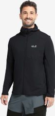 Jack Wolfskin Litestride Hooded Full Zip M Herren Midlayer für Outdoor Aktivitäten