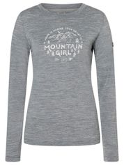 Super.Natural W Mountain Girl LS Damen T-Shirt für sämtliche Outdoor Aktivitäten