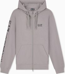 EA7 Train Logo Series M Hoodie Full Zip Extended Logo CC - Train Logo Series M Hoodie Full Zip Extended 