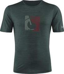 Löffler Men Printshirt Bike Merino-tencel(tm)