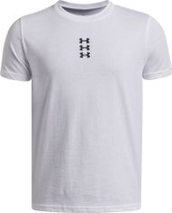 Under Armour B Hoops Triple Logo SS Jungen Laufshirt