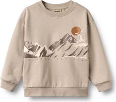 Wheat Sweatshirt Long Sleeve Ellis Print