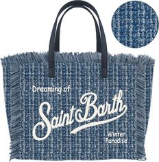 MC2 Saint Barth Vanity Mini Tweed N Small Bag With Strap