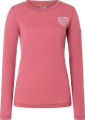 Super.Natural W Little Heartwood LS Damen Langarm Laufshirt