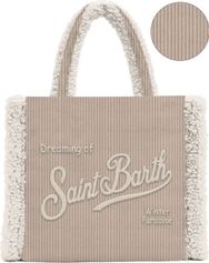 MC2 Saint Barth Vanity Mini Shearling Small Bag With Strap