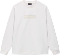 Napapijri Box Logo Long Sleeve T-shirt Herren Tanktop für Outdoor & Freizeitaktivitäten