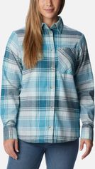 Columbia Calico Basin Flannel Long Sleeve Shirt Damen Longsleeve für Freizeit und Outdooraktivitäten