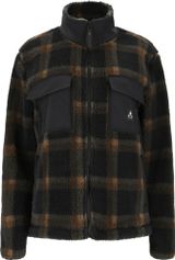 Whistler Carrillo W AOP Teddy Fleece Jacket Damen Midlayer für Outdoor Aktivitäten