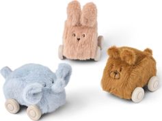 Liewood Ansel Plush Car 3-pack