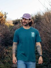 Bleubird Trailhead Tee - Marine Unisex T-Shirt für sämtliche Outdoor Aktivitäten