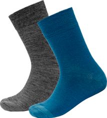 Devold of Norway Daily Merino Light Sock 2PK KID Kinder Sportsocken