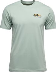 Black Diamond M Mountainscape SS Tee Unisex T-Shirt für sämtliche Outdoor Aktivitäten