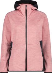 CMP Woman Fleece Jacket FIX Hood Damen Midlayer für Freeski oder Skitouren