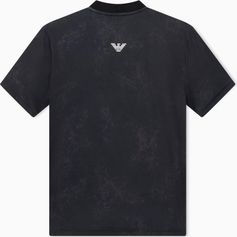 EA7 Tennis Pro M Serafino Graphic PL - Tennis Pro M Serafino Graphic PL Herren T-Shirt für sämtliche Outdoor Aktivitäten