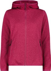 CMP Woman Fleece Fleece Jacket FIX Hood Damen Midlayer für Outdoor Aktivitäten