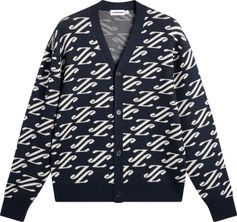 J.Lindeberg Denny Jacquard Cardigan