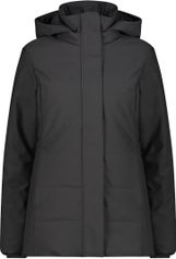 CMP Woman Long Jacket Zip Hood Damen Freizeitjacke