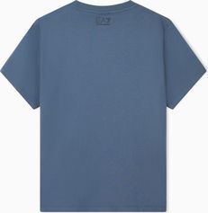 EA7 Train Logo Series W Tee SS Extended Box Logo Crossover - Train Logo Series W Tee SS Extended Box Log Damen T-Shirt für sämtliche Outdoor Aktivitäten