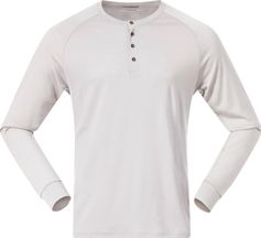 Bergans Lysebu Wool Henley Men Herren Longsleeve für Freizeit und Outdooraktivitäten