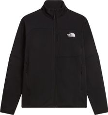 The North Face Mens Polartec Powerstretch Meteora Full Zip Herren Midlayer für Outdoor Aktivitäten