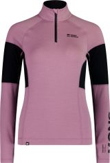 Mons Royale Womens Olympus Merino Base Layer 1/4 Zip Long Sleeve