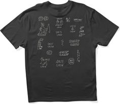 Salty Crew Reel LB Tee Herren T-Shirt für sämtliche Outdoor Aktivitäten