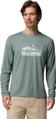 Columbia Men’s Parsons Point Long Sleeve Graphic Technical T-shirt Herren Longsleeve für Freizeit und Outdooraktivitäten
