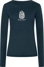 Super.Natural W Good Vibes LS Damen Longsleeve für Freizeit und Outdooraktivitäten