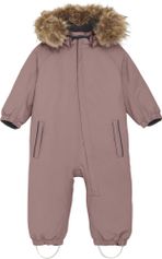 Color Kids Coverall W. Fake Fur All Seams Taped 741590 Kinder Skioverall