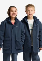 Jack Wolfskin 3IN1 Canvey Kids Kinder Freizeitjacke