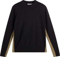 J.Lindeberg Chester Side Stripe Knit Crew