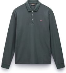 Napapijri Ealis Piqué Long Sleeve Polo Shirt Herren Poloshirt