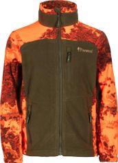Pinewood Furudal Hunters Camou Kids Fleece Jacket Kinder Midlayer für Outdoor Aktivitäten