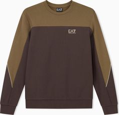 EA7 Train Athletic Colour Block M T-top CN Herren Longsleeve für Freizeit und Outdooraktivitäten