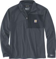 Carhartt Force Ironwood Relaxed 1/2 Zip Mock Neck Herren T-Shirt für sämtliche Outdoor Aktivitäten