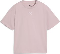 Puma Essentials Centered Cat Logo Boxy Tee G Mädchen T-Shirt für sämtliche Outdoor Aktivitäten