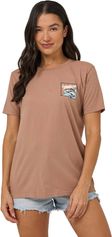 Salty Crew Fish Stamp BF Tee Damen T-Shirt für sämtliche Outdoor Aktivitäten