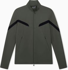 EA7 Ski M Pure Powerstretch T-top Full Zip - Ski M Pure Powerstretch T-top Full Zip Herren Midlayer Test