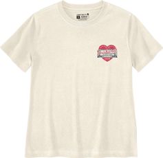 Carhartt Irvine Relaxed Heritage Heart T-shirt Damen T-Shirt für sämtliche Outdoor Aktivitäten