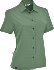 MAUL Sport Halserspitze Fresh - 1/2 Bluse Elastisch Damenhemd für Outdoor Aktivitäten