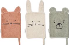 Liewood Sylvester Classic Washcloth 3-Pack